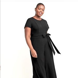 Lane Bryant- NWT- Wide leg cropped jump suit